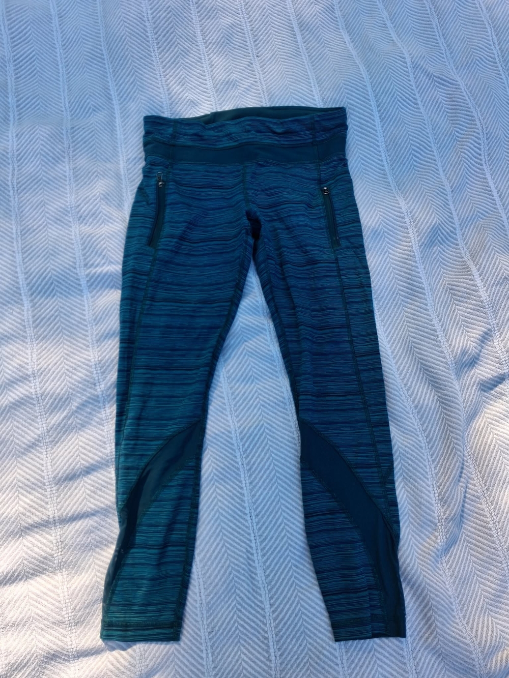 Women's Space Dyed Blue/green Lululemon Leggings